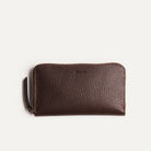 compagnon femme cuir grainé marron