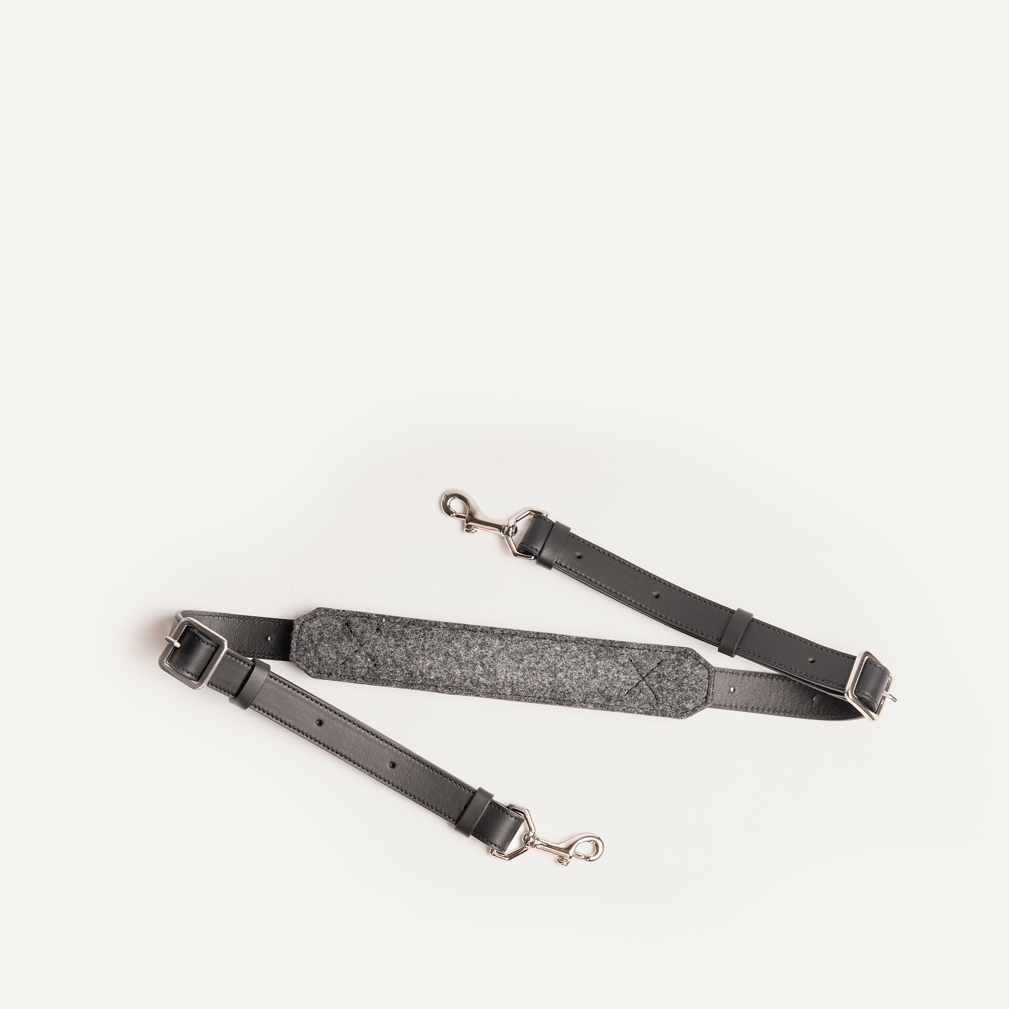 Leather strap - Black